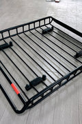 New 150 LBS Roof Mounted Steel Cargo Rack – Heavy - Duty Car Top Luggage Carrier CC0150S - with | Sold by Uncle Wiener's Wholesale