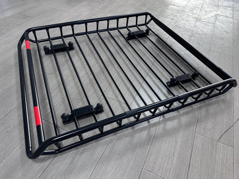 New 150 LBS Roof Mounted Steel Cargo Rack – Heavy - Duty Car Top Luggage Carrier CC0150S - with | Sold by Uncle Wiener's Wholesale