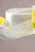 Heavy-duty white nylon tow strap with looped ends

Industrial-grade truck recovery strap folded for packaging

Close-up of reinforced tow strap loop

12" x 30FT white recovery strap rolled

Tow strap rated for 200,000 lbs recovery