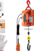3-in-1 electric hoist winch with remote controls and accessories

Copper motor, remote features, lifting setup, hoist in workshop