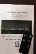 NEW 1500W WALL MOUNT LED FIREPLACE HEATER 50 IN - with | Sold by Uncle Wiener's Wholesale