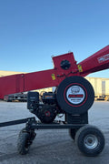 New 15HP Gas Wood Chipper – Heavy - Duty Tree & Yard Waste Branch Shredder – DRBL15M - Gas - Powered Wood Chipper with | Sold by Uncle Wiener's Wholesale
