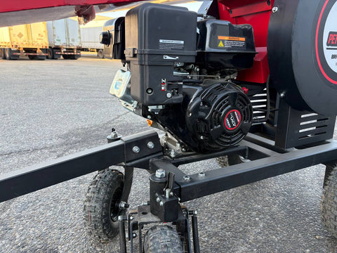 New 15HP Gas Wood Chipper – Heavy - Duty Tree & Yard Waste Branch Shredder – DRBL15M - Gas - Powered Wood Chipper with | Sold by Uncle Wiener's Wholesale