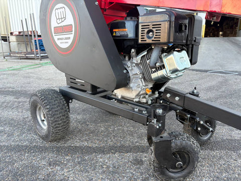 New 15HP Gas Wood Chipper – Heavy - Duty Tree & Yard Waste Branch Shredder – DRBL15M - Gas - Powered Wood Chipper with | Sold by Uncle Wiener's Wholesale