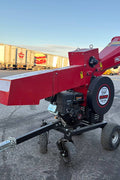 New 15HP Gas Wood Chipper – Heavy - Duty Tree & Yard Waste Branch Shredder – DRBL15M - Gas - Powered Wood Chipper with | Sold by Uncle Wiener's Wholesale