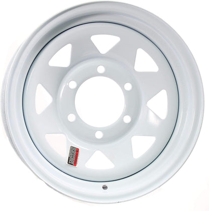 NEW 16″ 15″ TRAILER TIRE RIM 15X5 5 16X6 8 HOLE BOLT LUG 9245233 - with 15X6" 6 HOLE RIM | Sold by Uncle Wiener's Wholesale