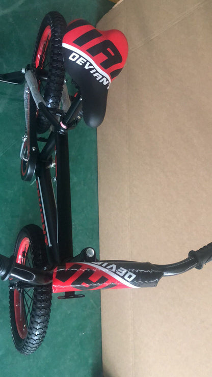 New 16 - Inch Deviant Kids Bike – Black & Red Boys' Bicycle with Training Wheels NS37 - with | Sold by Uncle Wiener's Wholesale