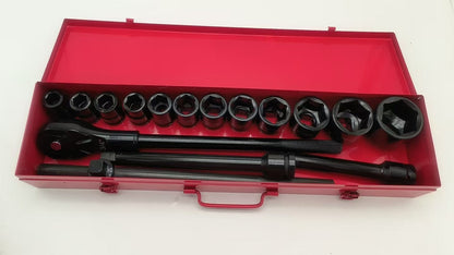 NEW 16 PCS STEEL CASE 3/4" IMPACT SOCKET KIT - with | Sold by Uncle Wiener's Wholesale