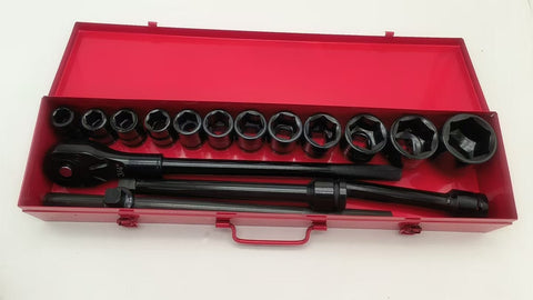 NEW 16 PCS STEEL CASE 3/4" IMPACT SOCKET KIT - with | Sold by Uncle Wiener's Wholesale