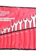 New 16 - Piece SAE Combination Wrench Set – Raised Panel Design for Durable Grip 6439 - with | Sold by Uncle Wiener's Wholesale