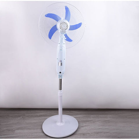 New 16″ Solar Powered Floor Stand Fan 4172023 - with | Sold by Uncle Wiener's Wholesale