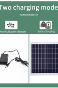 New 16″ Solar Powered Floor Stand Fan 4172023 - with | Sold by Uncle Wiener's Wholesale