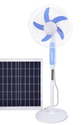 New 16″ Solar Powered Floor Stand Fan 4172023 - with | Sold by Uncle Wiener's Wholesale