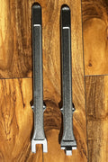 “16-inch tire iron tools for motorcycle and ATV bead breaking”

“Heavy-duty curved tip tire lever set”

“Steel tire irons for tire changing and garage use”