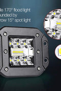New 160 - Watt 5” LED Flush Mount Light – Model 395FM - with | Sold by Uncle Wiener's Wholesale