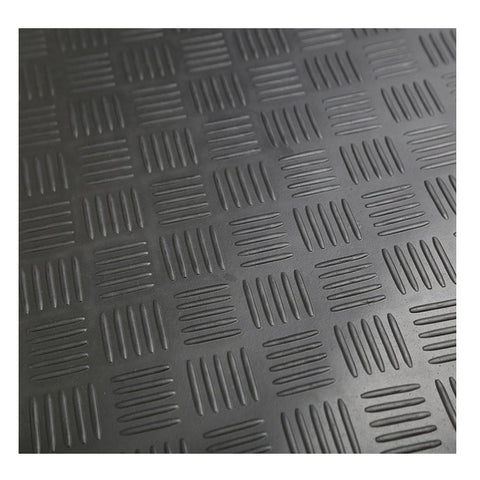 Black Coin Pattern Rubber Flooring Roll – 161 SQ FT Slip-Resistant

Checkered Plate Industrial Rubber Sheet – Durable Garage Flooring

Industrial Rubber Roll for Home Gym or Workshop – 161 SQFT Coverage

Roll-Out Rubber Floor Mat – Oil and Water Resistant


