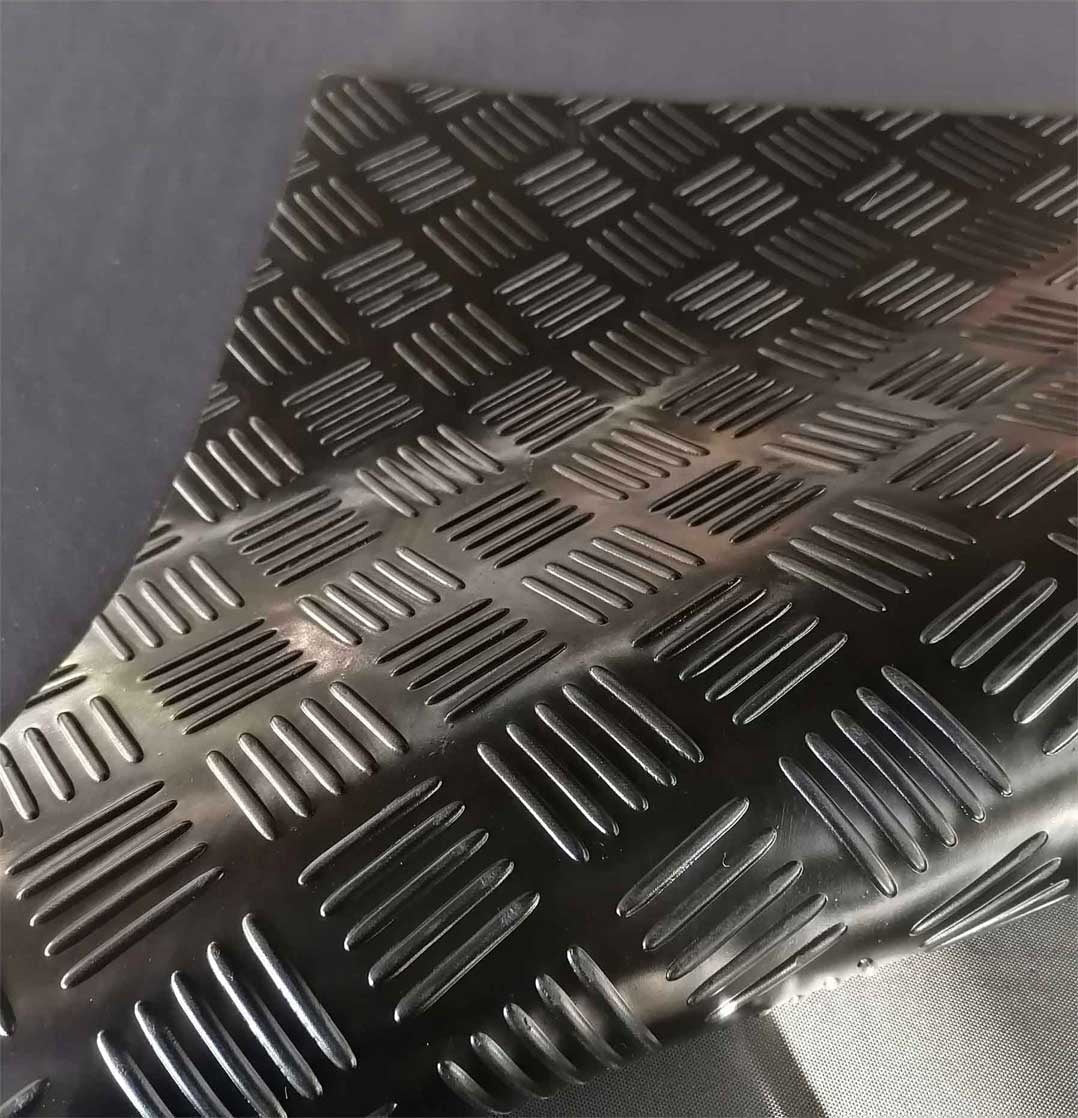 Black Coin Pattern Rubber Flooring Roll – 161 SQ FT Slip-Resistant

Checkered Plate Industrial Rubber Sheet – Durable Garage Flooring

Industrial Rubber Roll for Home Gym or Workshop – 161 SQFT Coverage

Roll-Out Rubber Floor Mat – Oil and Water Resistant

