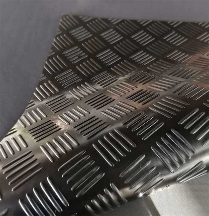 Black Coin Pattern Rubber Flooring Roll – 161 SQ FT Slip-Resistant

Checkered Plate Industrial Rubber Sheet – Durable Garage Flooring

Industrial Rubber Roll for Home Gym or Workshop – 161 SQFT Coverage

Roll-Out Rubber Floor Mat – Oil and Water Resistant


