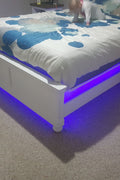 Multicolor RGB LED strip light 16.4 ft with IP65 waterproofing
Remote-controlled LED strip light for bedroom or patio
Flexible waterproof LED lighting strip with remote