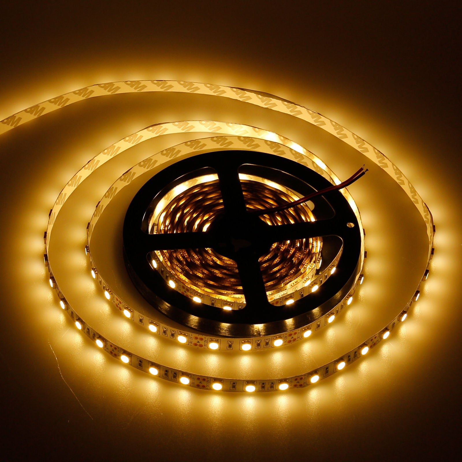 Multicolor RGB LED strip light 16.4 ft with IP65 waterproofing
Remote-controlled LED strip light for bedroom or patio
Flexible waterproof LED lighting strip with remote