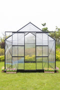 NEW 16.5 FT , 12 FT , 8.5 FT POLYCARBONATE GREENHOUSE - with 12 FT X 8 FT | Sold by Uncle Wiener's Wholesale