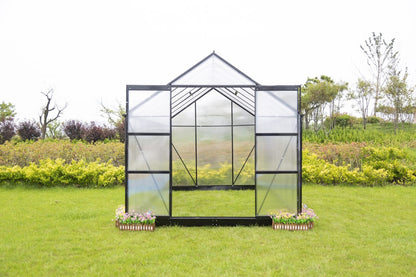 NEW 16.5 FT , 12 FT , 8.5 FT POLYCARBONATE GREENHOUSE - with 16.5 FT X 8.35 FT | Sold by Uncle Wiener's Wholesale