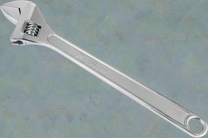 “Heavy Duty 18-Inch Adjustable Chrome Crescent Wrench”

“24-Inch Crescent Wrench – Chrome-Plated Steel Hand Tool”

“Industrial Adjustable Wrench with Smooth Jaw Mechanism”