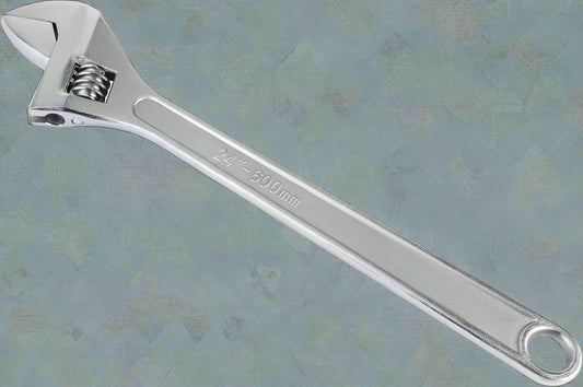 “Heavy Duty 18-Inch Adjustable Chrome Crescent Wrench”

“24-Inch Crescent Wrench – Chrome-Plated Steel Hand Tool”

“Industrial Adjustable Wrench with Smooth Jaw Mechanism”