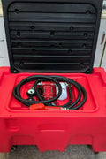New 180L Fuel Transfer Tank with 40 LPM Gas & Diesel Pump – Portable Fuel Storage & Transfer System S1293 - with | Sold by Uncle Wiener's Wholesale