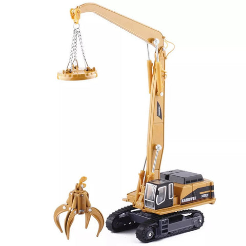 New 1:87 Scale Diecast Material Handler Scrap Machine Toy – Heavy Equipment Model 625010 - with | Sold by Uncle Wiener's Wholesale