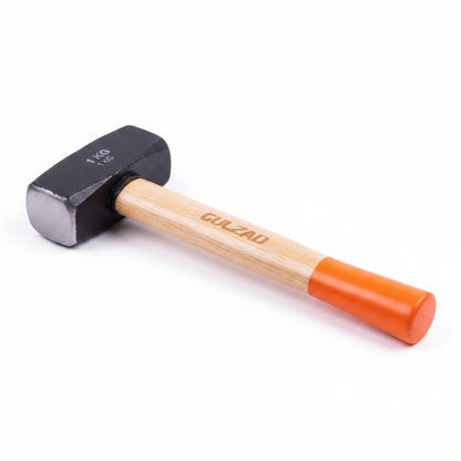 1KG & 2KG sledge hammers with hardwood handles
Close-up of heavy-duty GULZAD hammer head
Manual demolition hammers with wooden grips
Orange and black sledge hammer variant
Compact sledge hammer tools for construction