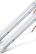 New (2) 13.5 - Inch 72 LED 12V Interior Trailer RV Light with Switch – Model 52813 - with | Sold by Uncle Wiener's Wholesale