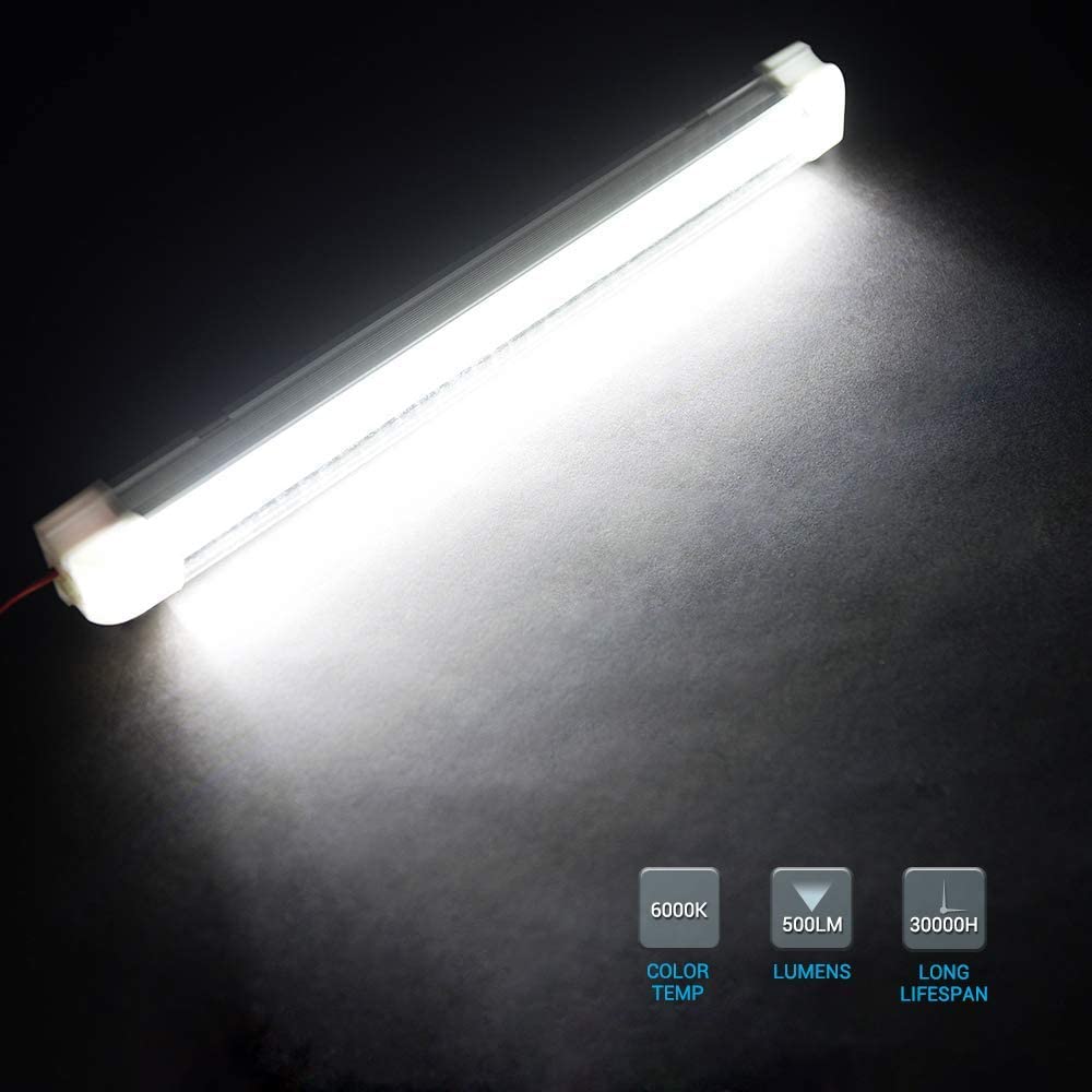 New (2) 13.5 - Inch 72 LED 12V Interior Trailer RV Light with Switch – Model 52813 - with | Sold by Uncle Wiener's Wholesale
