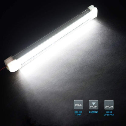 New (2) 13.5 - Inch 72 LED 12V Interior Trailer RV Light with Switch – Model 52813 - with | Sold by Uncle Wiener's Wholesale