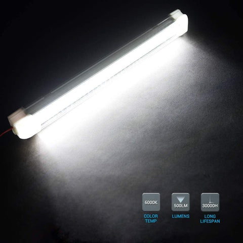 New (2) 13.5 - Inch 72 LED 12V Interior Trailer RV Light with Switch – Model 52813 - with | Sold by Uncle Wiener's Wholesale