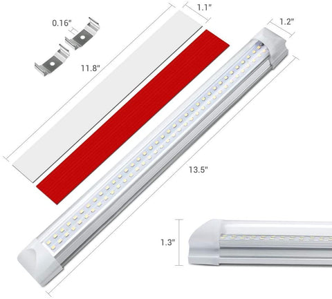 New (2) 13.5 - Inch 72 LED 12V Interior Trailer RV Light with Switch – Model 52813 - with | Sold by Uncle Wiener's Wholesale