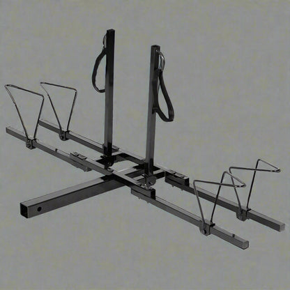Heavy-Duty 2-Bike Hitch Mount Rack – Double Bicycle Carrier for Cars, SUVs, and Trucks