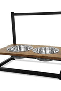 New 2 - Bowl Elevated Dog & Cat Raised Pet Feeder – Adjustable Height, Non - Slip Design 257105 - with | Sold by Uncle Wiener's Wholesale