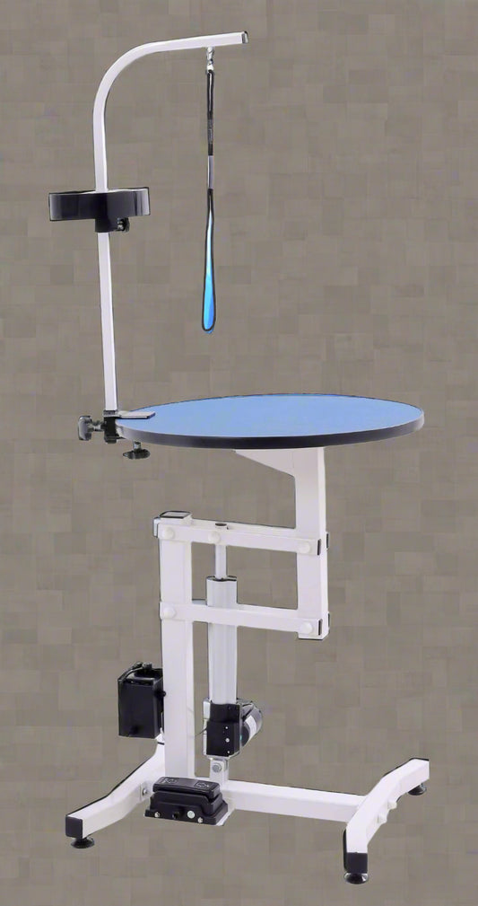 2 FT Pet Grooming Table – Stainless Steel Frame with Silicone Top

Adjustable Pet Grooming Table with Hydraulic Lift

Compact Electric Pet Grooming Table for Small Dogs