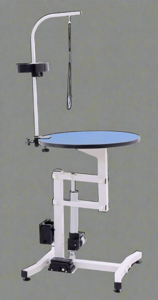 2 FT Pet Grooming Table – Stainless Steel Frame with Silicone Top

Adjustable Pet Grooming Table with Hydraulic Lift

Compact Electric Pet Grooming Table for Small Dogs