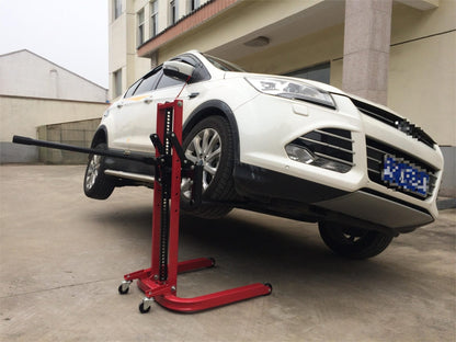 New 2 - in - 1 Garage Wheel Jack Lift – Heavy Duty 1800 lbs Capacity, Hydraulic Tire Dolly & Car Positioning Jack 415210 - with | Sold by Uncle Wiener's Wholesale