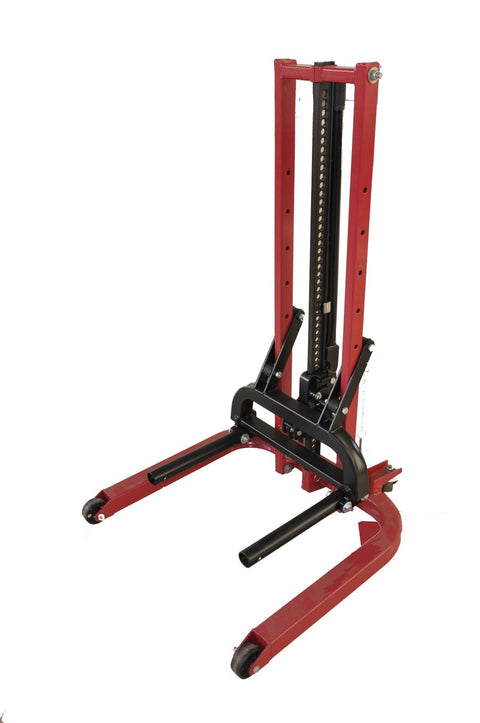 New 2 - in - 1 Garage Wheel Jack Lift – Heavy Duty 1800 lbs Capacity, Hydraulic Tire Dolly & Car Positioning Jack 415210 - with | Sold by Uncle Wiener's Wholesale