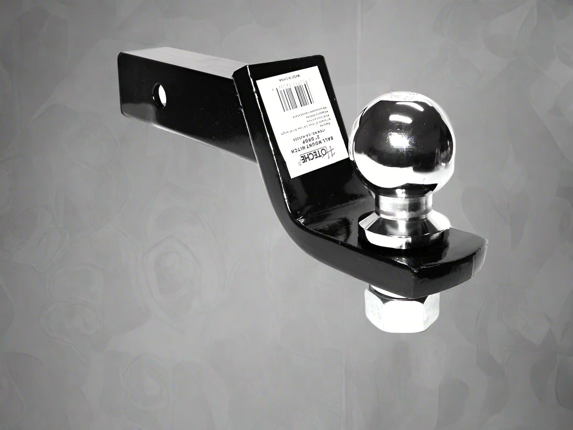 2-Inch Drop Hitch Trailer Ball Mount with 2-5/16" Ball – Heavy-Duty Towing Receiver for Trucks and SUVs