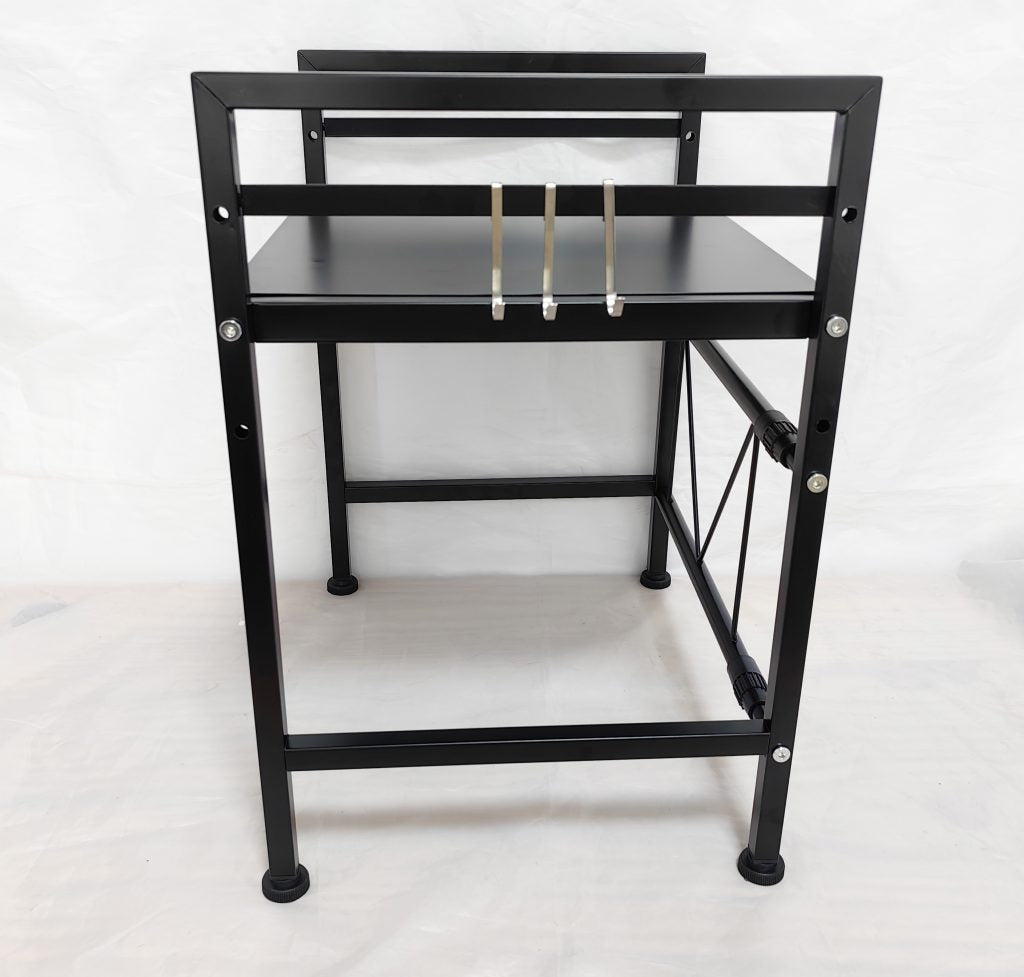 New 2 - Layer Extendable Horizontal Microwave Oven Rack – Adjustable Space Saver Organizer ONKS1213 - with | Sold by Uncle Wiener's Wholesale
