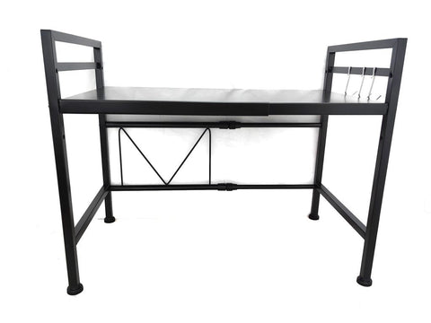 New 2 - Layer Extendable Horizontal Microwave Oven Rack – Adjustable Space Saver Organizer ONKS1213 - with | Sold by Uncle Wiener's Wholesale