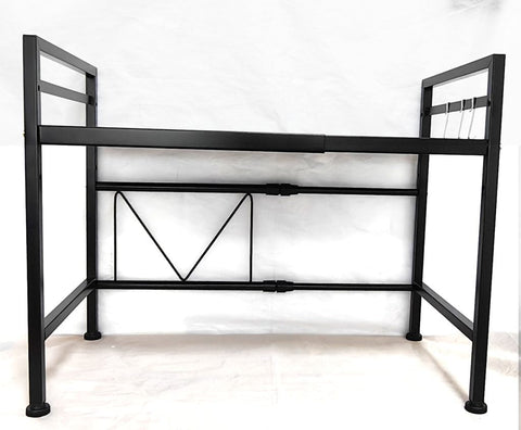 New 2 - Layer Extendable Horizontal Microwave Oven Rack – Adjustable Space Saver Organizer ONKS1213 - with | Sold by Uncle Wiener's Wholesale
