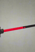 Heavy-duty fiberglass sledge hammer with red and black grip

Full view of 2 LB demolition hammer with steel head

10 LB sledgehammer for construction and demolition

Shock-absorbing fiberglass handle on heavy-duty hammer

Steel head sledgehammer for driving stakes and breaking concrete