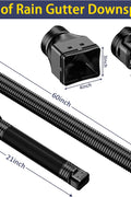 New 2 - Pack Gutter Downspout Extensions – Flexible Drainage TG2160 - with | Sold by Uncle Wiener's Wholesale