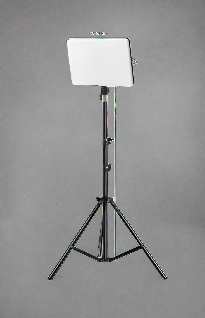 LED video light on tripod for studio use
Adjustable tripod LED lighting set
2-pack LED photography light kit
Video lighting with dimmable settings and color temperature modes