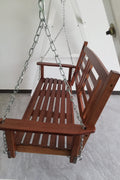 New 2 Person Wooden Patio Swing – Durable Outdoor Relaxation Seat 827216 - with | Sold by Uncle Wiener's Wholesale